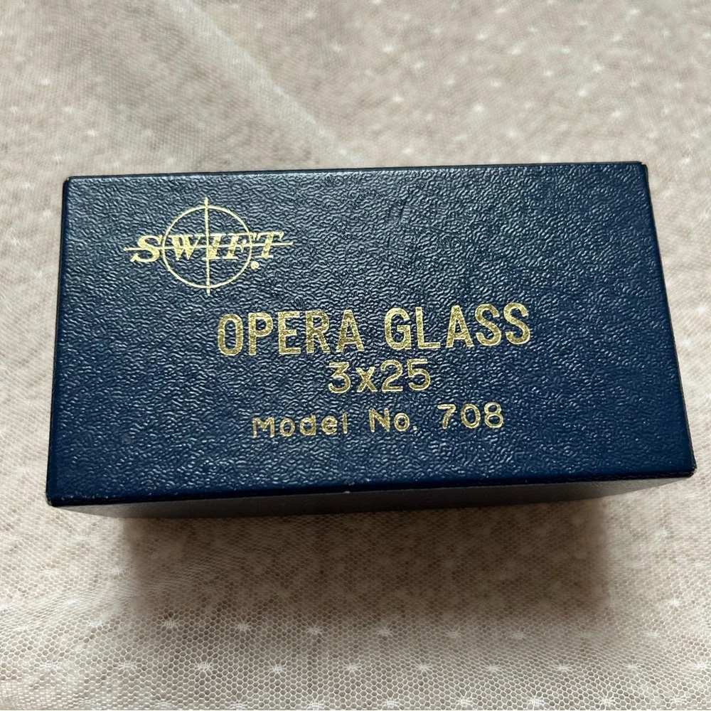 SWIFT GOLD AND GRAY OPERA GLASSES, VINTAGE 1980s, LIKE NEW CONDITION!๐๏ธ - Picture 12 of 14